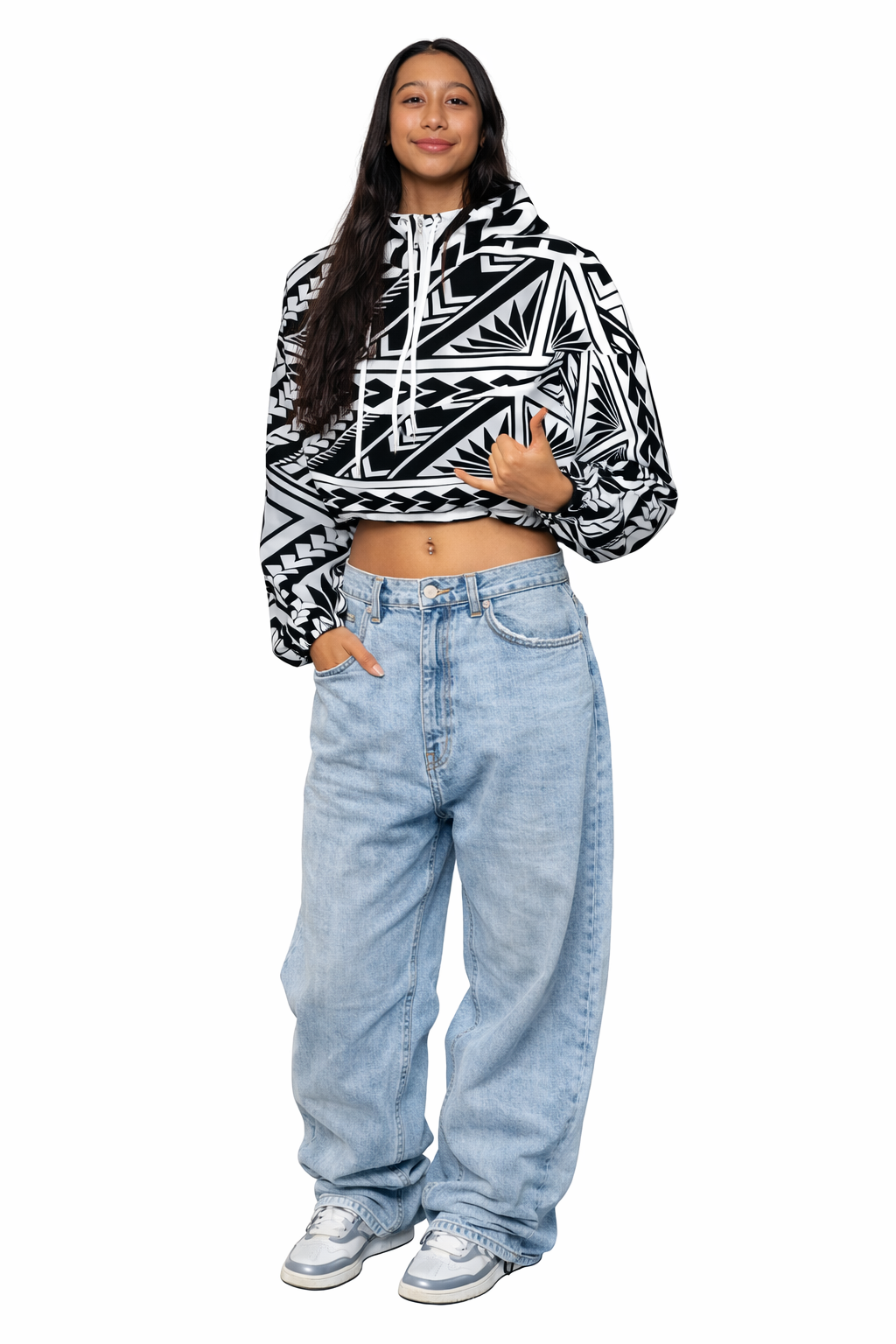 Malofie Women's Cropped Windbreaker