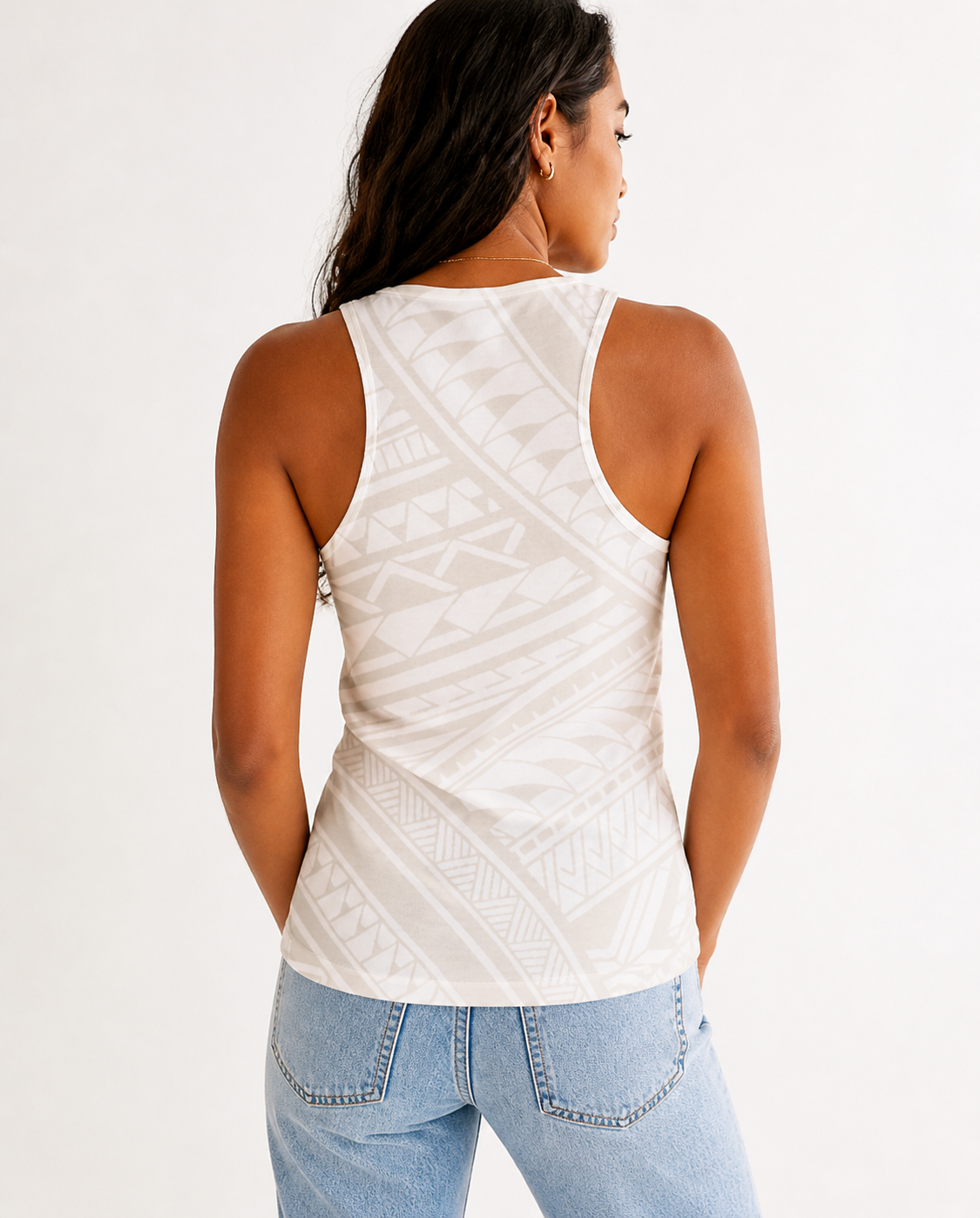 Samoa White-on-White - Women's Tank