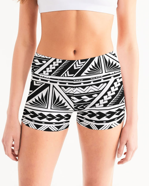 Malofie Women's Mid-Rise Yoga Shorts