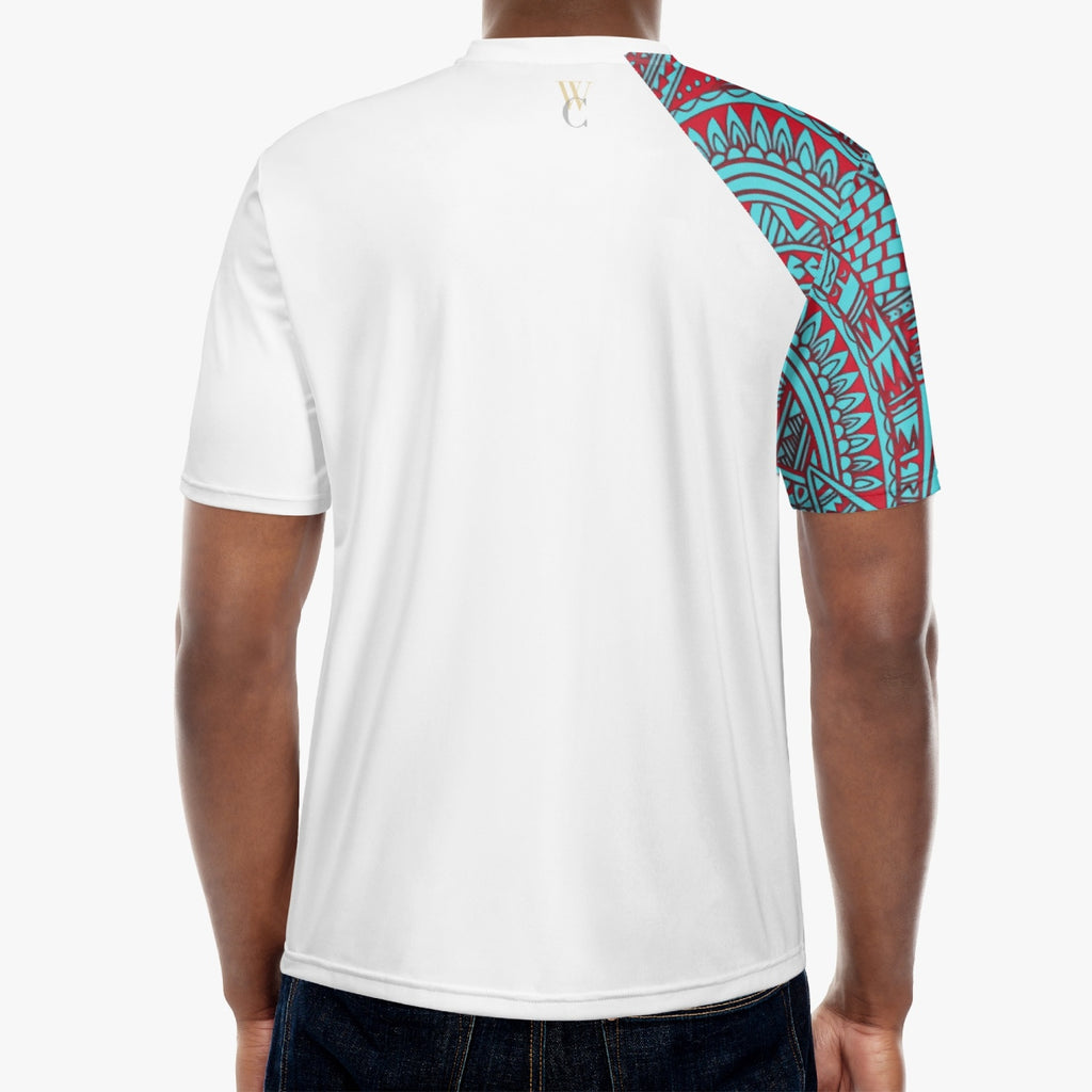 Polynesian Red/Blue T-Shirt