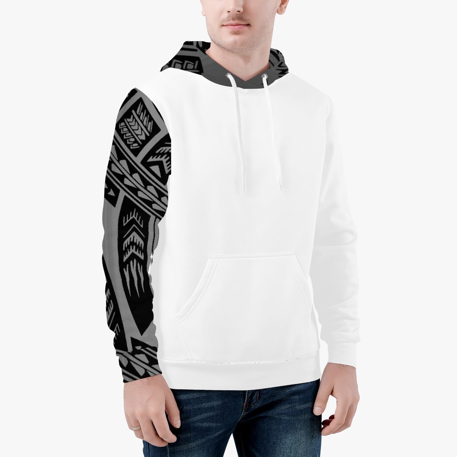 Pe'a - Gray Men's Hoodie