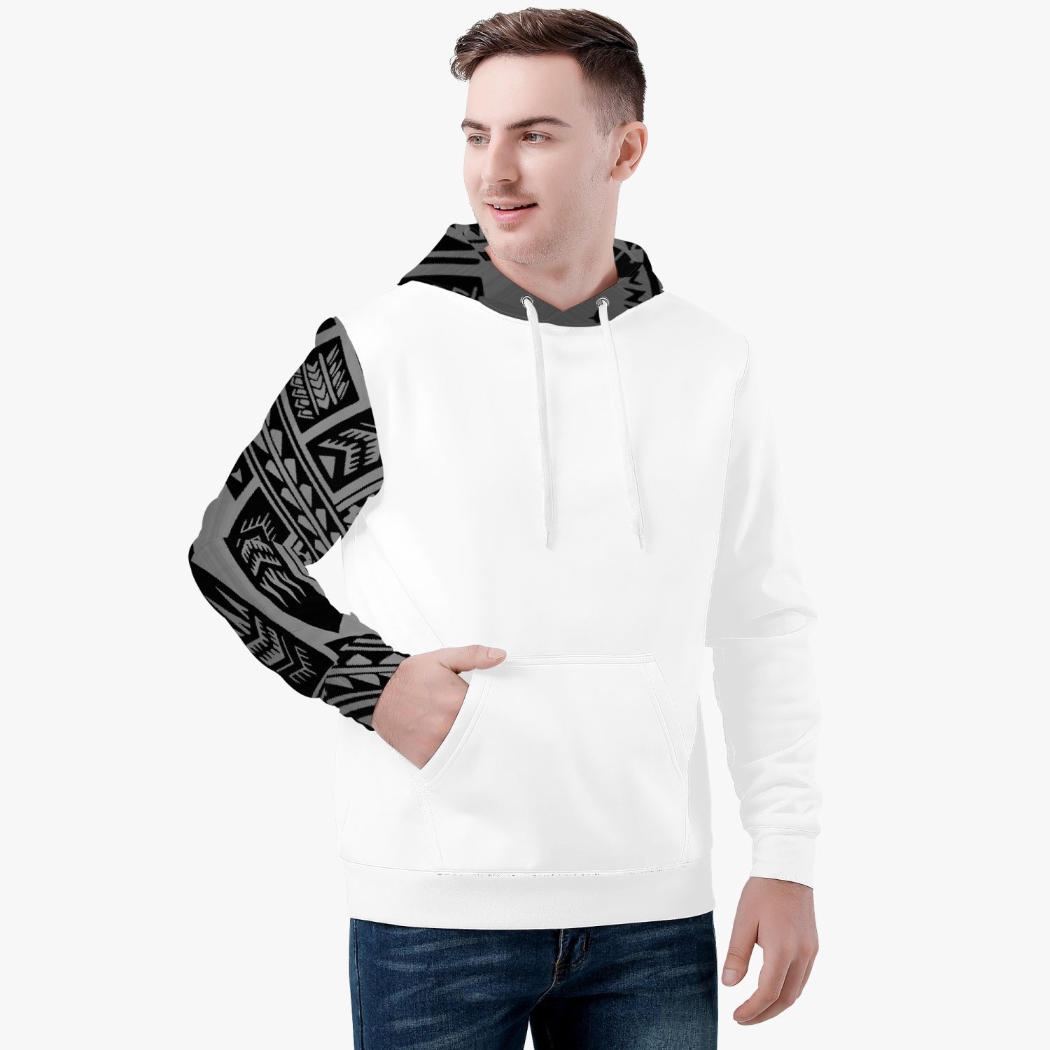 Pe'a - Gray Men's Hoodie